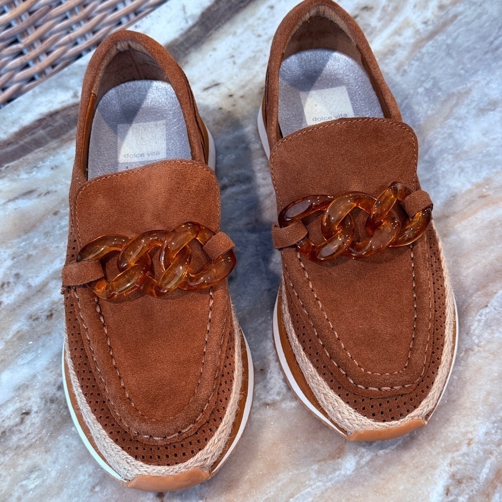 Women’s DOLCE VITA Jadah sneakers- pecan suede. Size 7.5 - Picture 8 of 8